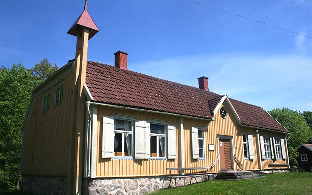 Tingshuset i Ishult bjuder på historia.