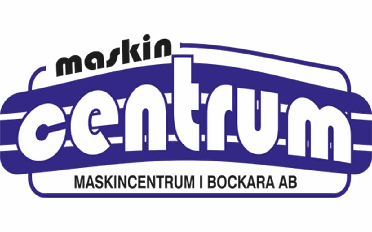 Logga för Maskincentrum i Bockara.