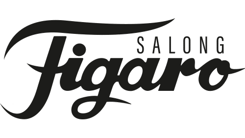 Logga för Salong Figaro i Oskarshamn.