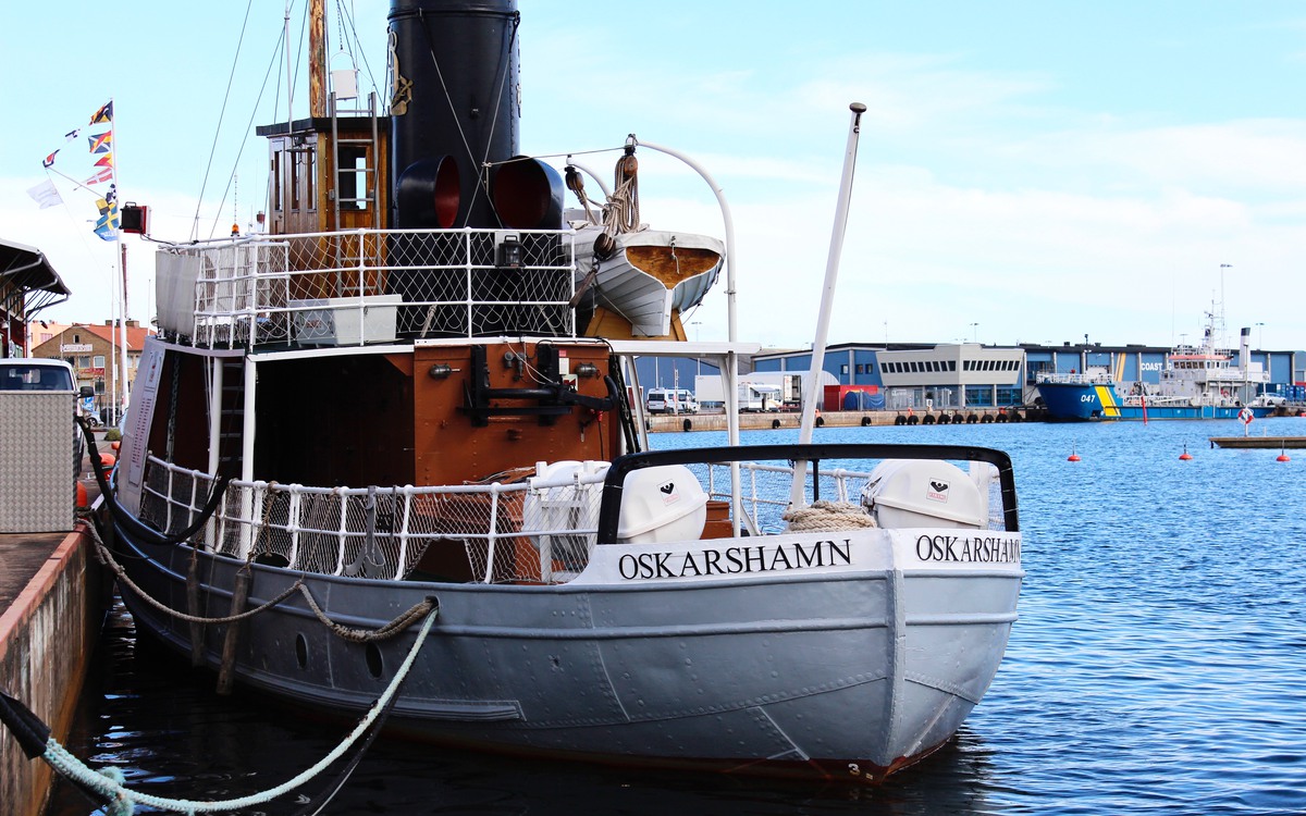 Museifartyget S/S Nalle i Oskarshamn
