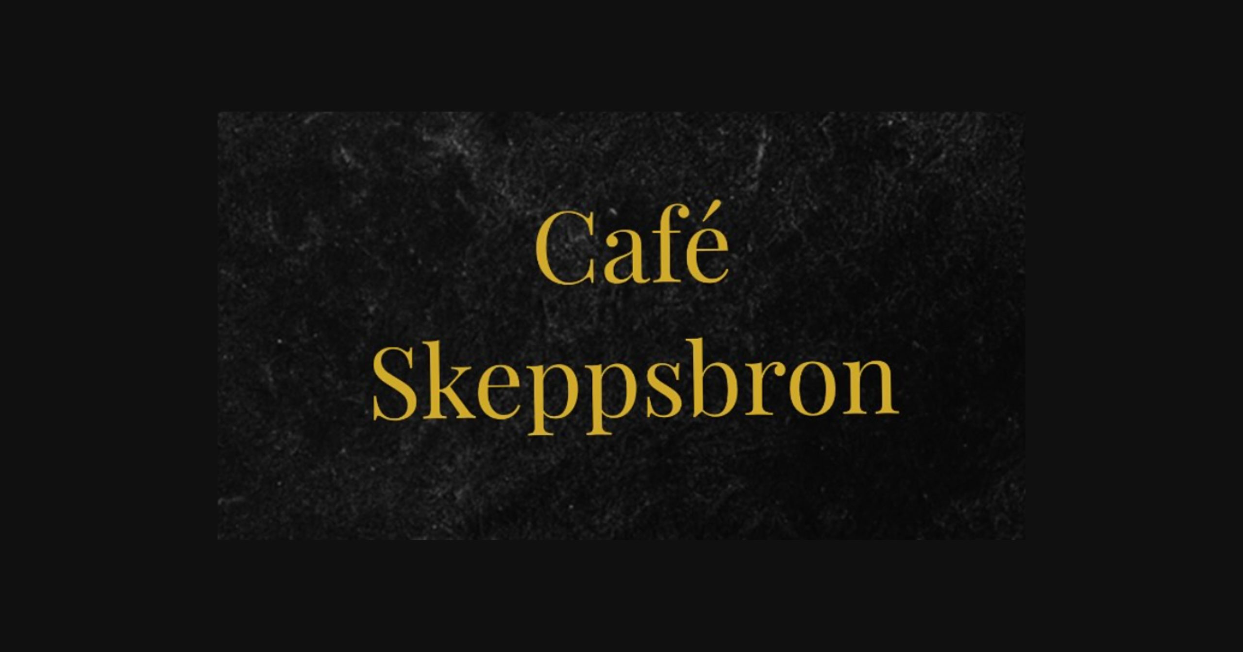 Café Skeppsbron logotyp