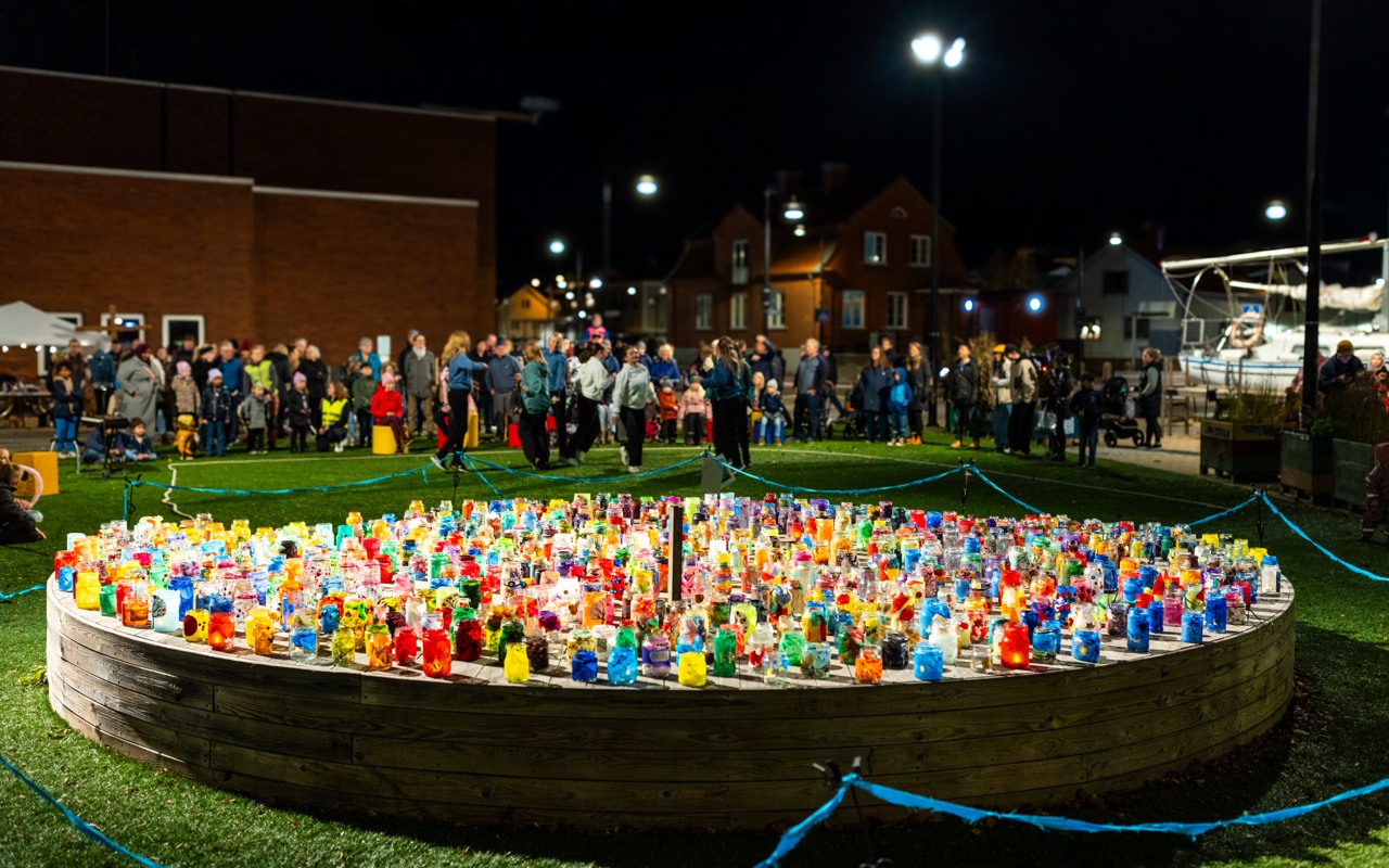Kulturnatten tusen lyktor i Oskarshamn