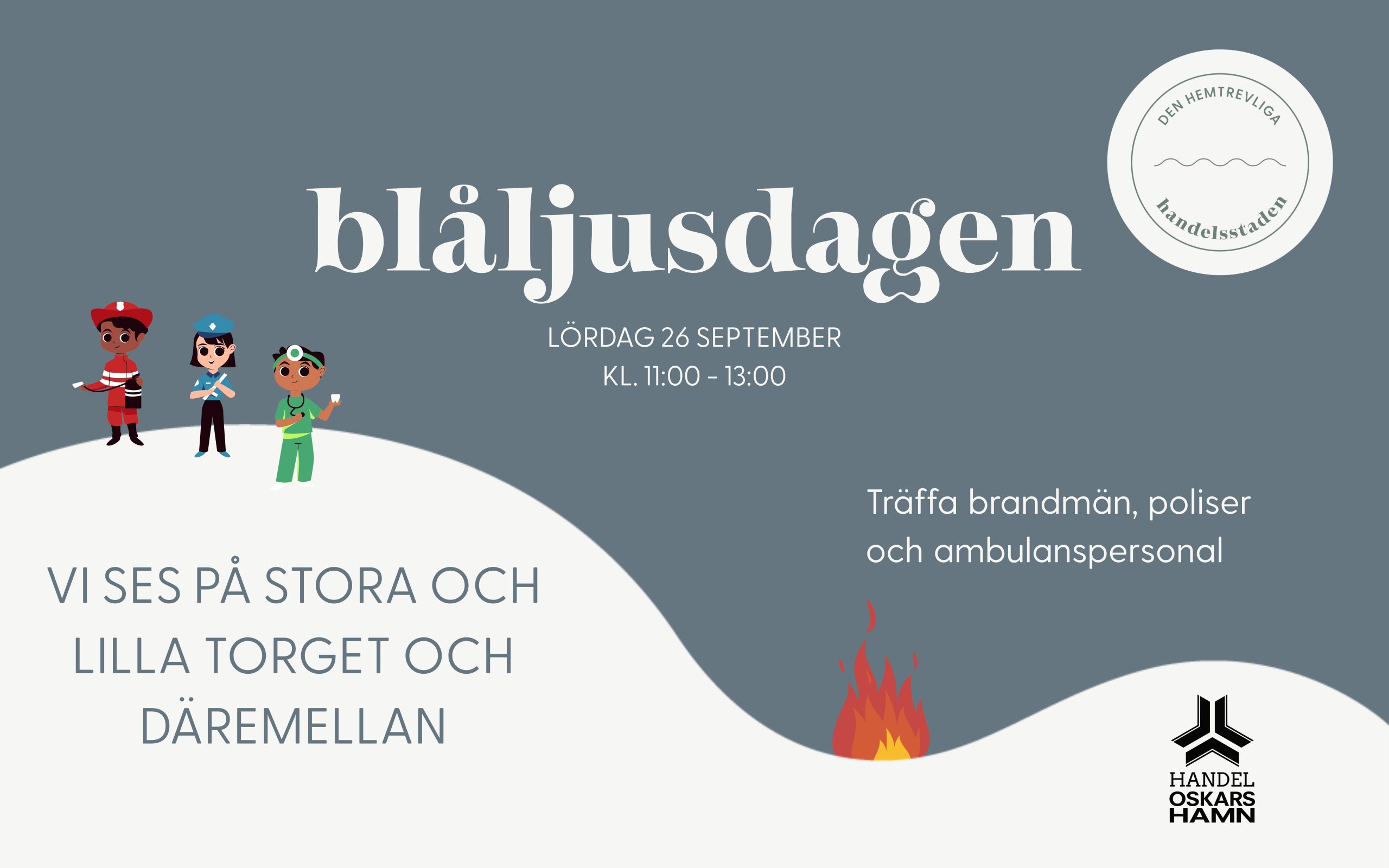 Blåljusdagen affisch