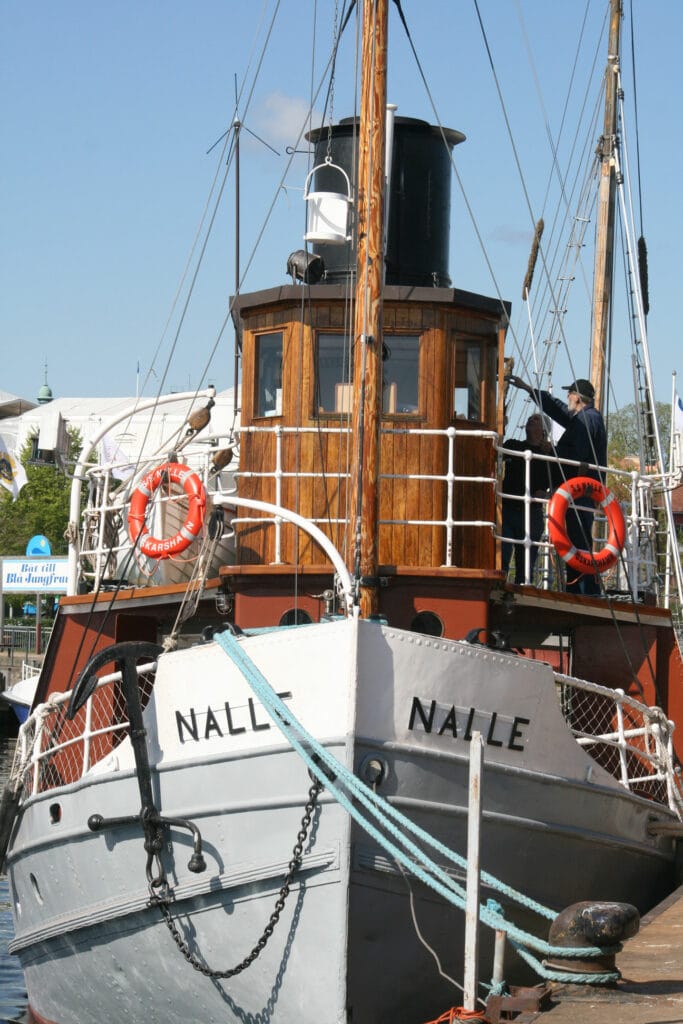 Bogserbåten S/S Nalle i Oskarshamn